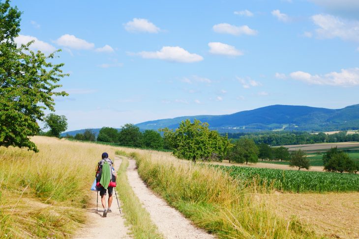 400 km à pied, de Dijon à Bâle