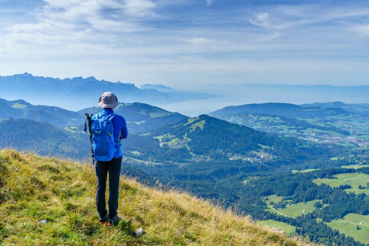 Panorama sur le Léman