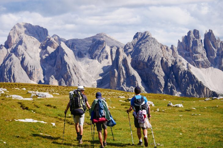 L'Italie du Nord à pied, du Tyrol au Frioul