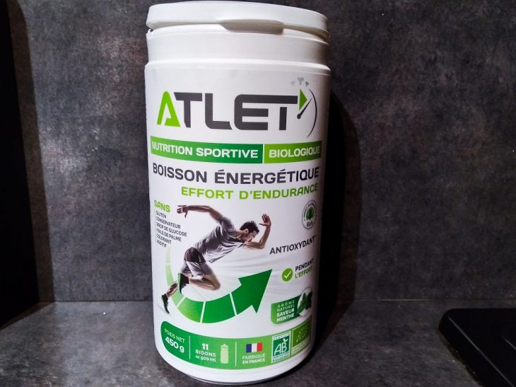 Boisson Atlet Nutrition énergétique biologique