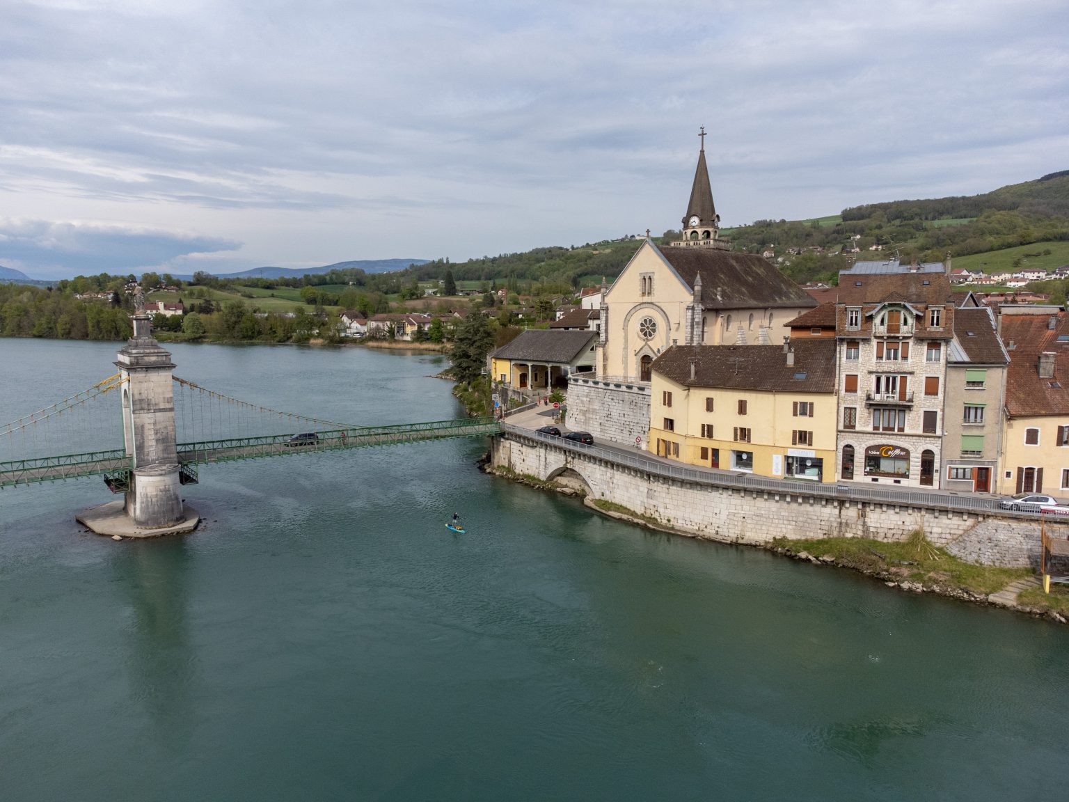 Rhône en paddle Seyssel