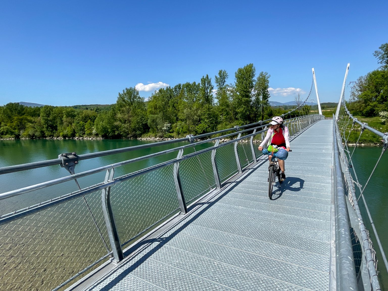 Eurovélo 17 - ViaRhôna de Bellegarde à Lyon en bikepacking