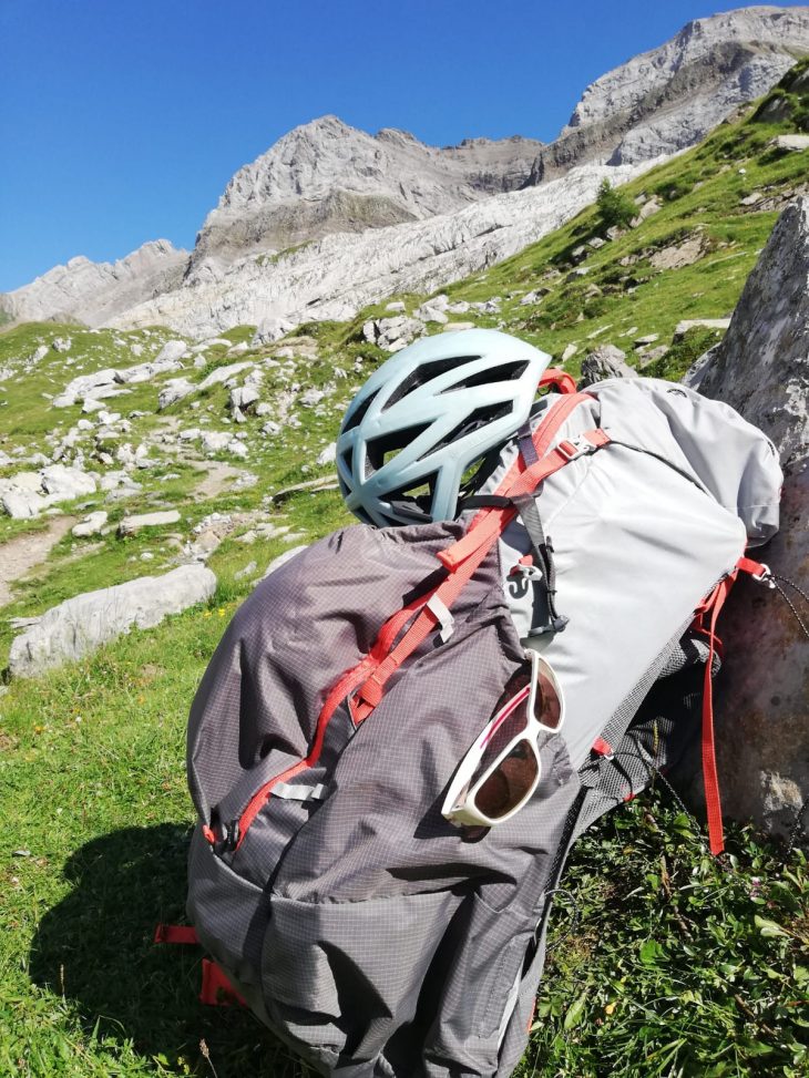 Vue d'ensemble rempli, sac à dos Forclaz 45+10 L MT900 UL