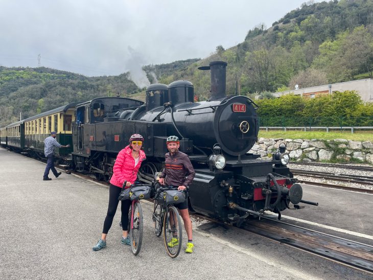 Bikepacking sur la Dolce Via en Ardèche