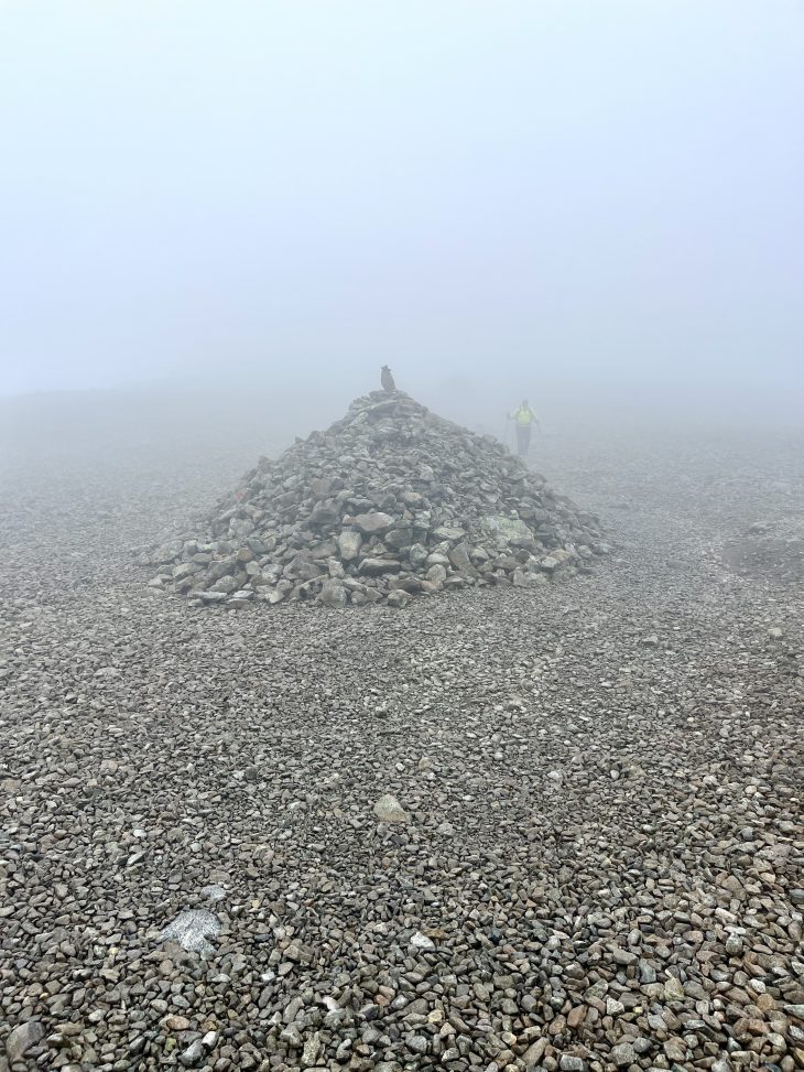 Repas express à priori au sommet ..., Traversée du Jotunheimen à pied