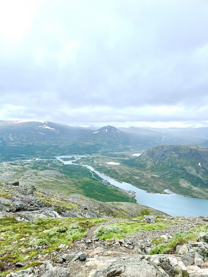 La fin de notre voyage en Norvège, Traversée du Jotunheimen à pied