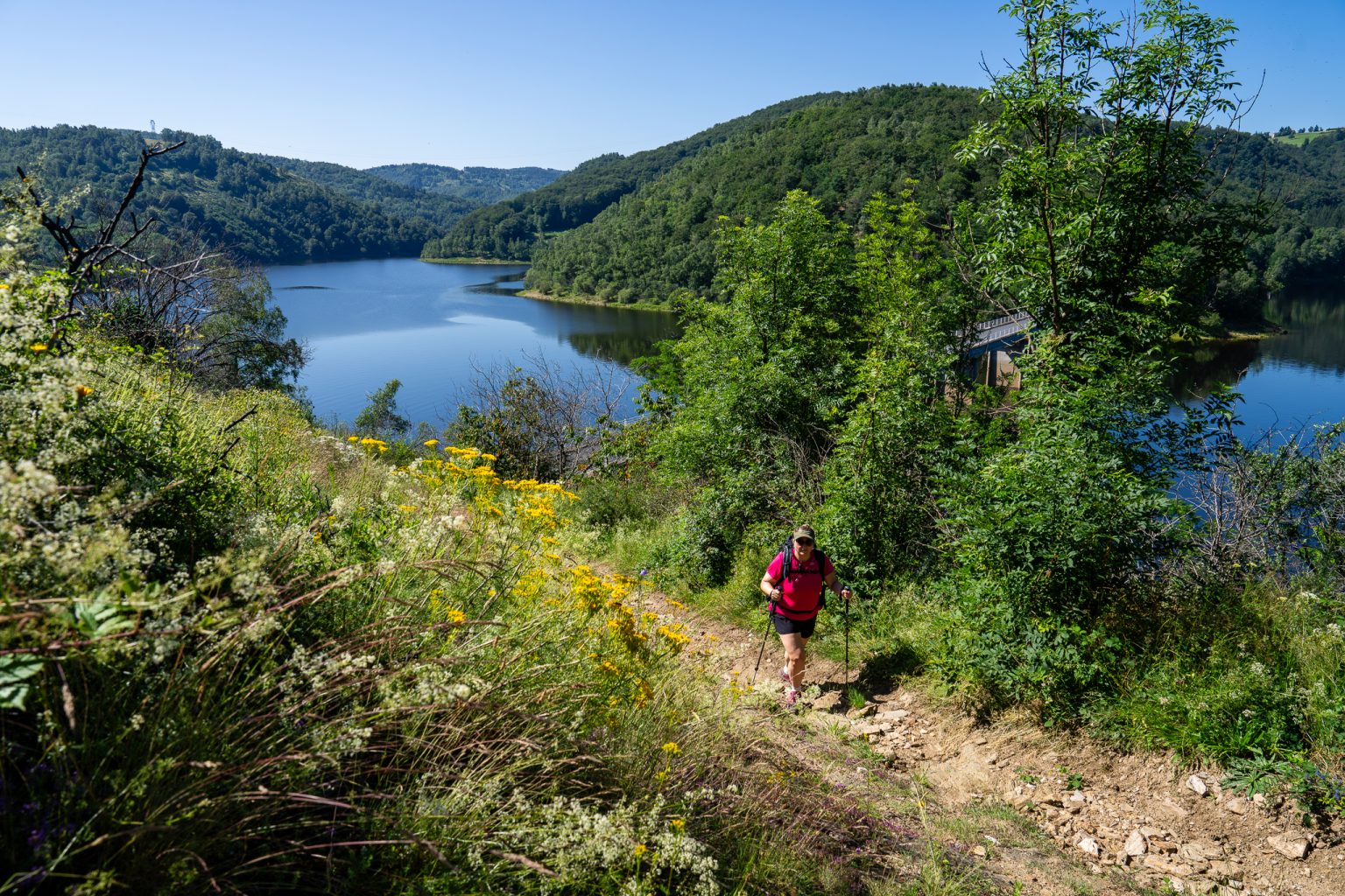 Randonnée dans la vallée de la Haute Truyère