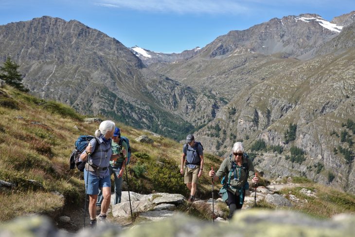 Trek à travers le Parc National du Grand Paradis