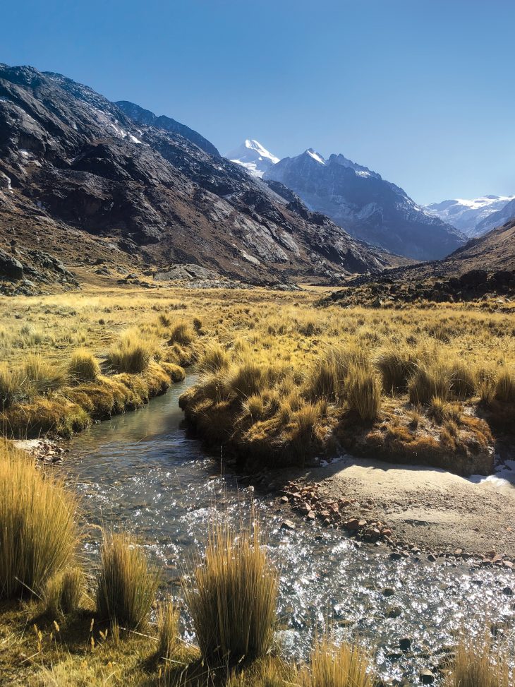 Laguna San Francisco, Tour de l'Illampu