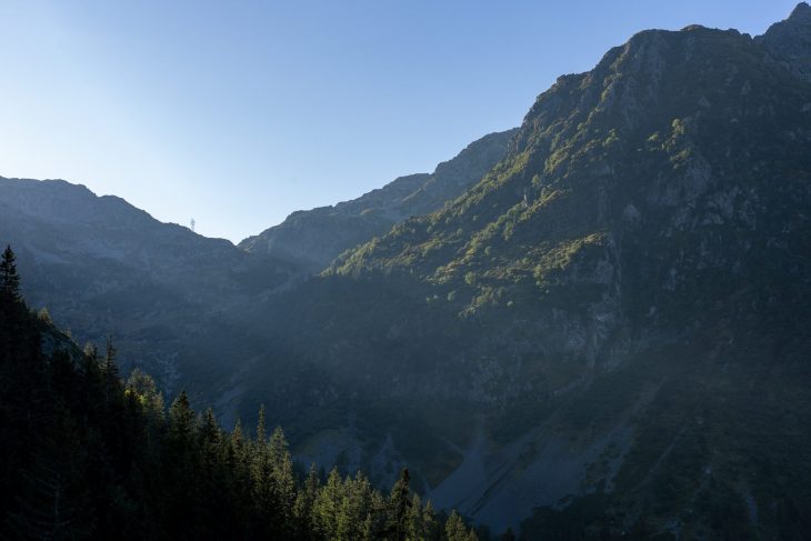 Col de la Coche, Tour des Lacs des 7 Laux