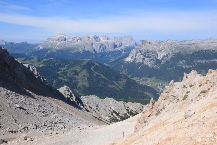 Traversée des Dolomites à pied