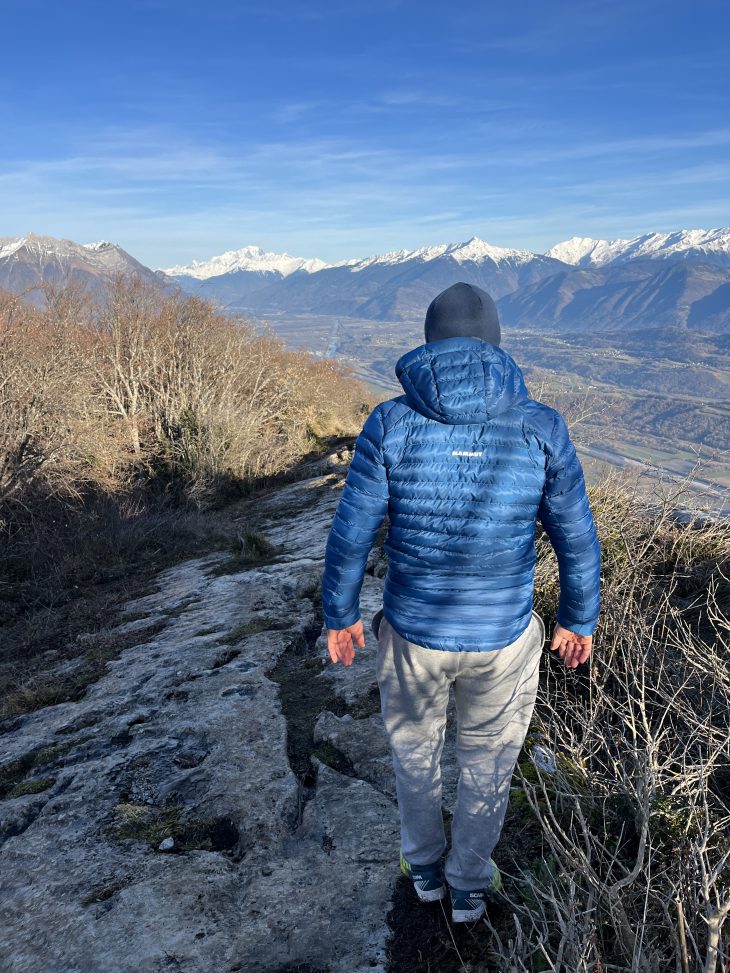 Test de la doudoune Mammut Albula IN Hybrid Jacket Men