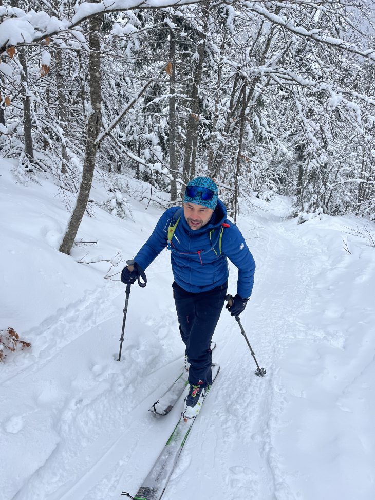 Test de la doudoune Mammut Albula IN Hybrid Jacket Men