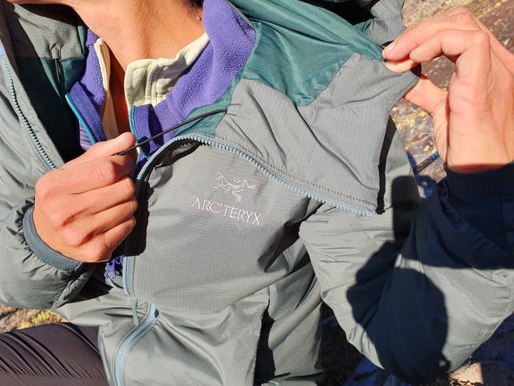 Test Veste à Capuche Arc'Teryx Atom Femme