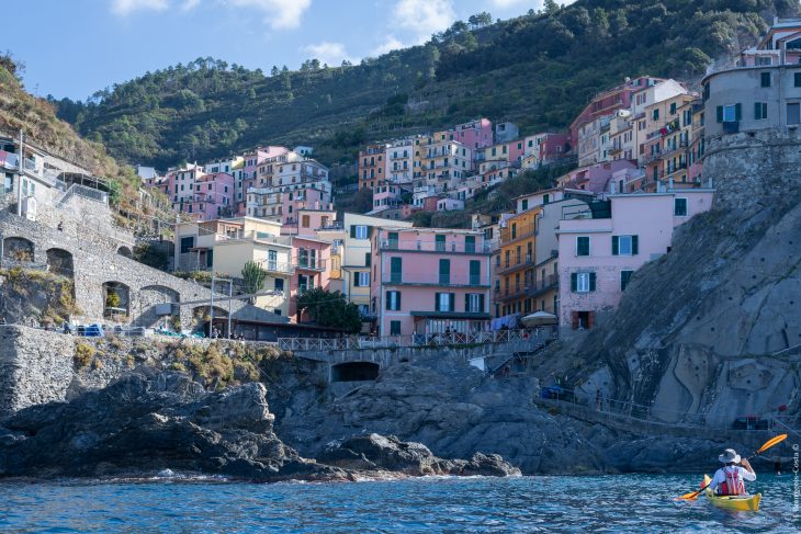 Traversée des Cinque terre en kayak de mer