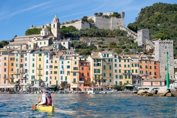 Traversée des Cinque terre en kayak de mer