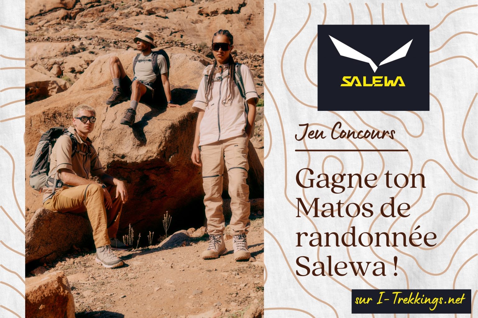 Gagne ton Matos de randonnée Salewa