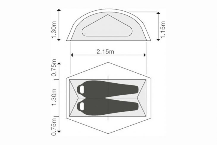 Tente Exped Lyra II Extreme