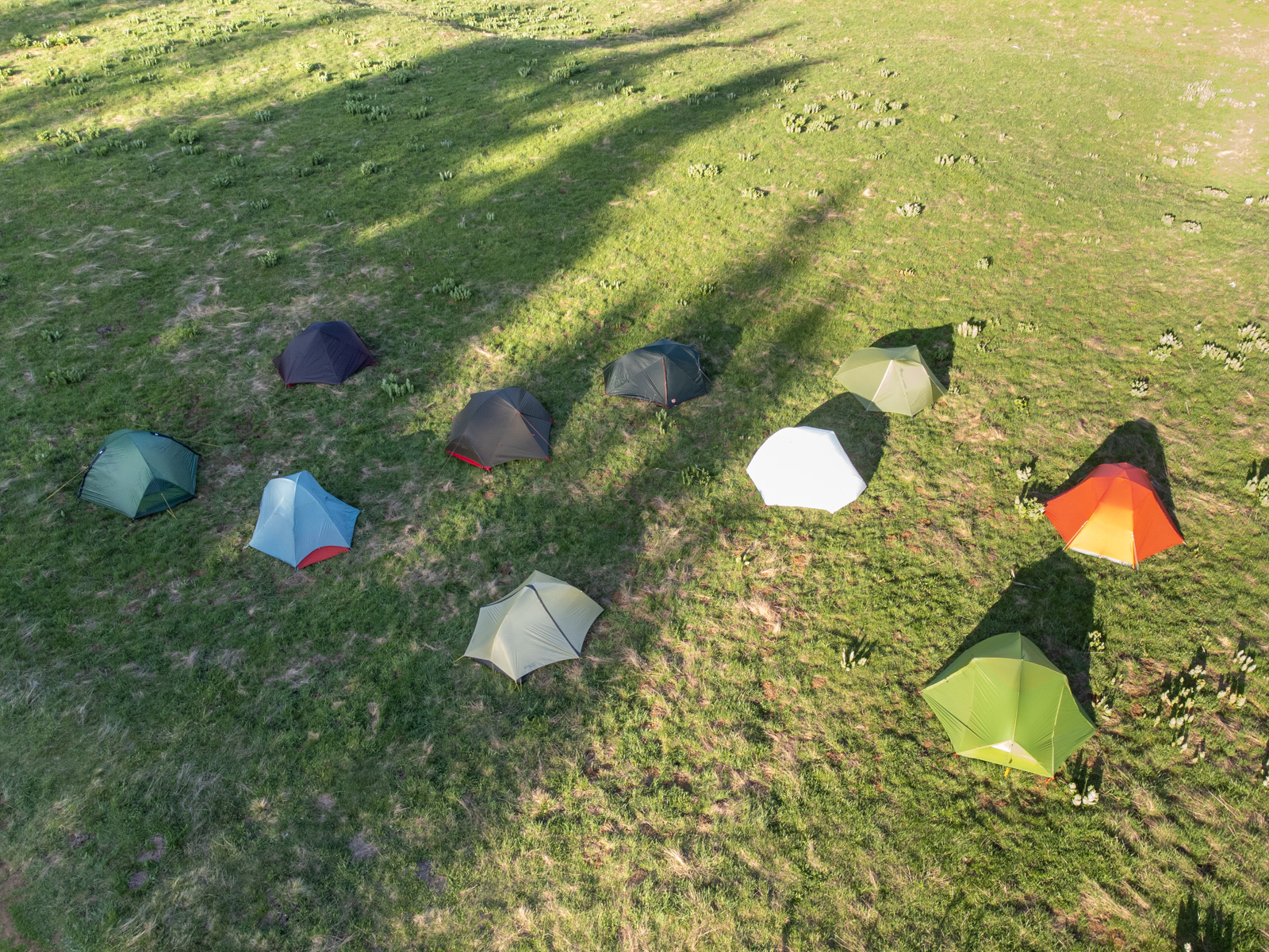 Test Comparatif de 10 Tentes 2 places Ultralight