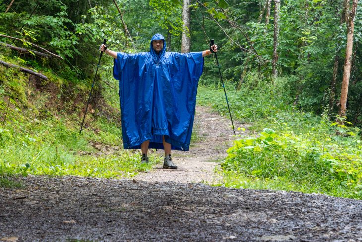 Test Poncho Hamac Tarp Trail Hoppers Cape 3-en-1