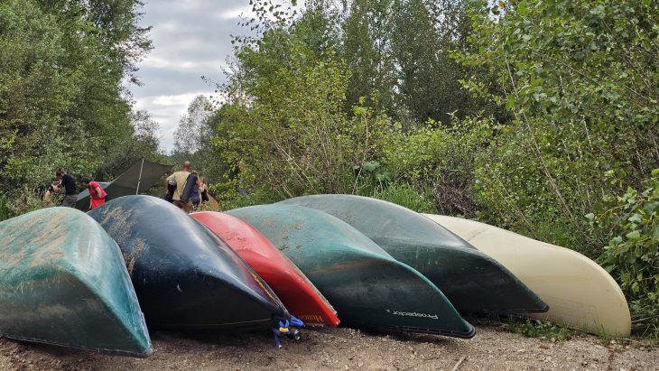 Vagabondage en canoë au fil de la Loire