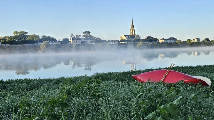 Vagabondage en canoë au fil de la Loire, Bréhémont