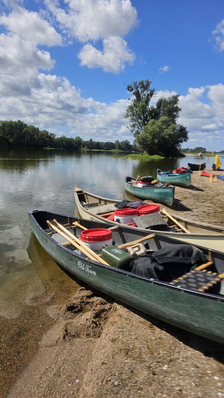 Vagabondage en canoë au fil de la Loire