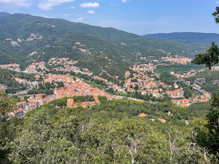 Amélie-les-bains, Haute Route Pyrénéenne (HRP) partie 1 - Pyrénées orientales