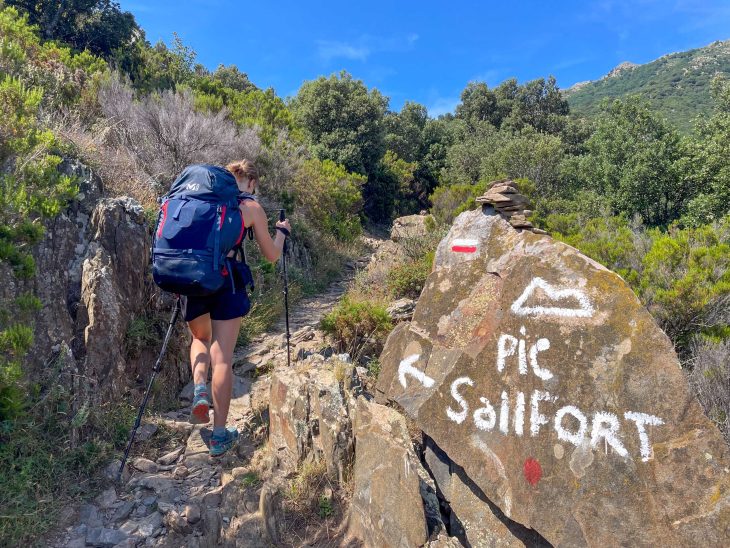 Pic Sallfort, Haute Route Pyrénéenne (HRP) partie 1 - Pyrénées orientales