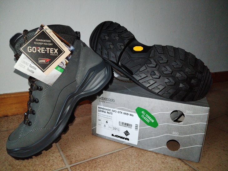 Test chaussures Lowa Renegade Evo GTX mid Ws