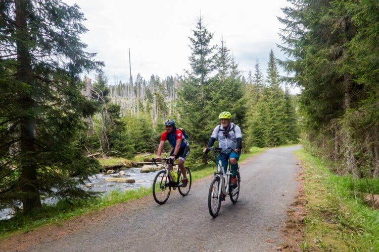 A vélo sur l’EuroVélo 13 du Rideau de Fer en République Tchèque