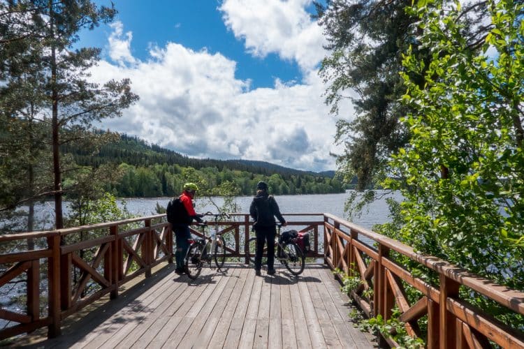 A vélo sur l’EuroVélo 13 du Rideau de Fer en République Tchèque