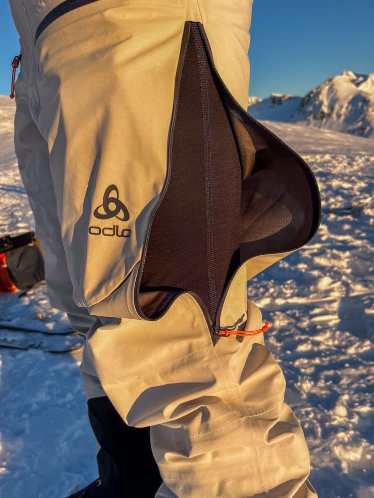 Test Pantalon de Ski Odlo X-Alp 3L