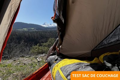 Tests de Sac de Couchage sur I-Trekkings