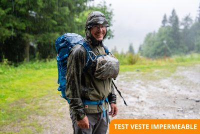 Tests de Vestes Imperméables sur I-Trekkings