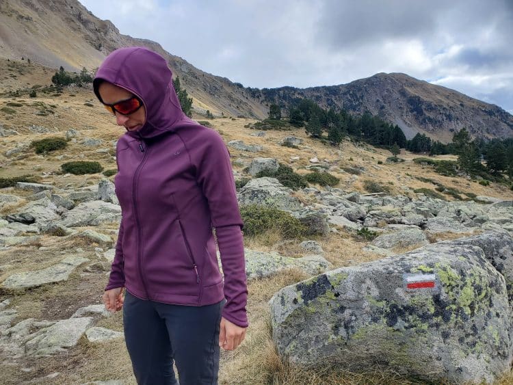 Test Veste polaire Orba Femme Cimalp